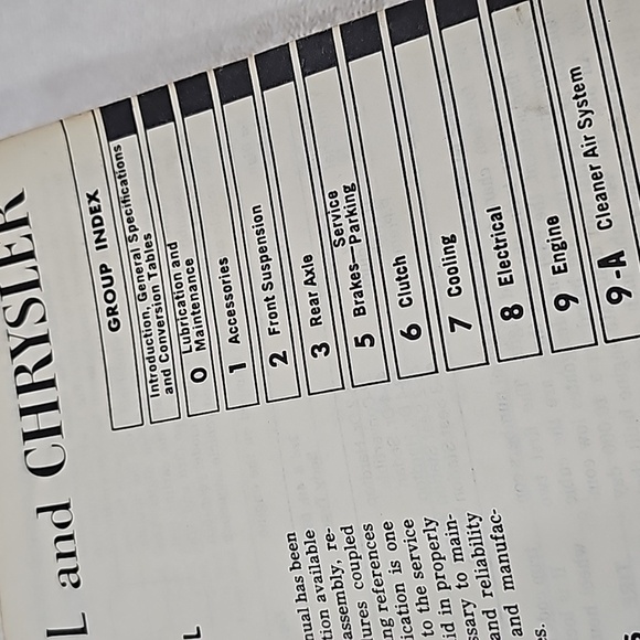 1970 Chrysler Imperial Service Manual Crown LeBaron Newport New Yorker - Picture 3 of 10